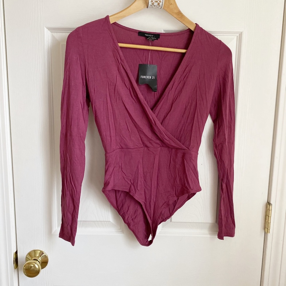 Forever 21 Long Sleeve Bodysuit NWT